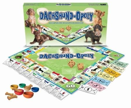 Dachshundopoly board game Late for the Sky Board Games A Z Dachshundopoly board game Late for the Sky Board Games A Z