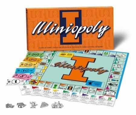 Illiniopoly board game Late for the Sky Board Games A Z Illiniopoly board game Late for the Sky Board Games A Z