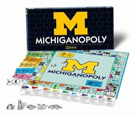 Michiganopoly board game Late for the Sky Board Games A Z Michiganopoly board game Late for the Sky Board Games A Z