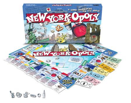 New Yorkopoly board game Late for the Sky Board Games A Z New Yorkopoly board game Late for the Sky Board Games A Z