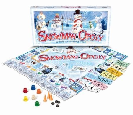 Snowmanopoly board game Late for the Sky Board Games A Z Snowmanopoly board game Late for the Sky Board Games A Z