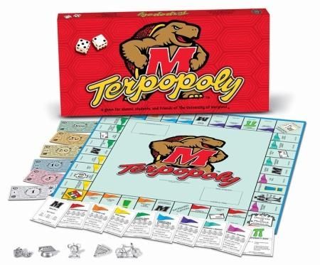 Terpopoly board game Late for the Sky Board Games A Z Terpopoly board game Late for the Sky Board Games A Z