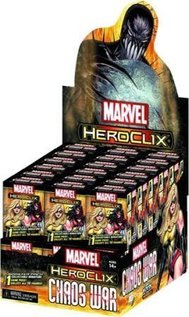 Chaos War Gravity Feed Display of 24 Boosters Marvel Heroclix Heroclix Sealed Product Chaos War Gravity Feed Display of 24 Boosters Marvel Heroclix Heroclix Sealed Product