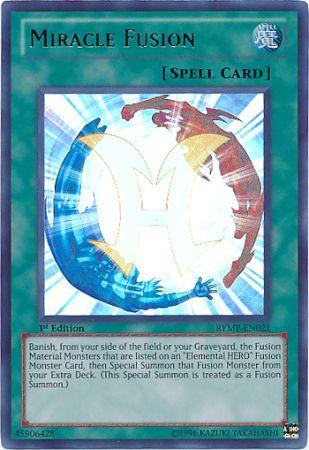 RYMP-EN021  Miracle Fusion 1st Edition Ultra Rare Yugioh Card