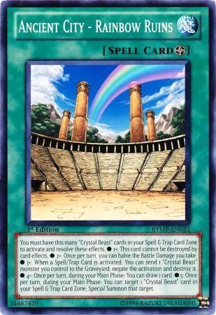 Ancient City Rainbow Ruins RYMP EN053 Common 1st Edition Ra Yellow Mega Pack 1st Edition Singles Ancient City Rainbow Ruins RYMP EN053 Common 1st Edition Ra Yellow Mega Pack 1st Edition Singles