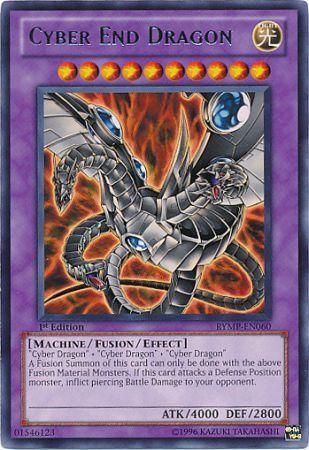 Yugioh 1st Edition Card Cyber End Dragon 