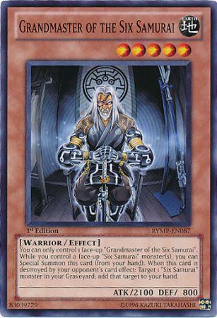 Grandmaster of the Six Samurai RYMP EN087 Common 1st Edition Ra Yellow Mega Pack 1st Edition Singles Grandmaster of the Six Samurai RYMP EN087 Common 1st Edition Ra Yellow Mega Pack 1st Edition Singles