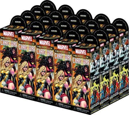 Chaos War Case of 2 Booster Bricks Marvel Heroclix Heroclix Sealed Product Chaos War Case of 2 Booster Bricks Marvel Heroclix Heroclix Sealed Product