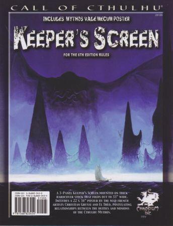 Call of Cthulhu: Keeper's Screen Sixth Edition (Call of Cthulhu RPG) C