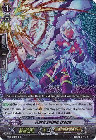 Flash Shield Iseult BT01 011EN Double Rare RR Flash Shield Iseult BT01 011EN Double Rare RR