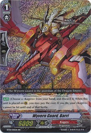 Wyvern Guard Barri BT01 015EN Double Rare RR Wyvern Guard Barri BT01 015EN Double Rare RR