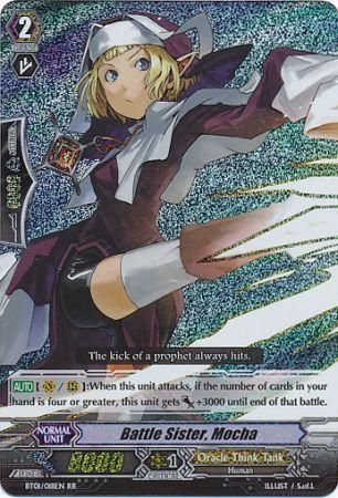 Battle Sister Mocha BT01 018EN Double Rare RR Battle Sister Mocha BT01 018EN Double Rare RR