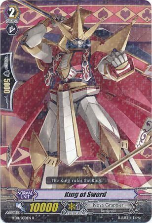 King of Sword BT01 030EN Rare R King of Sword BT01 030EN Rare R