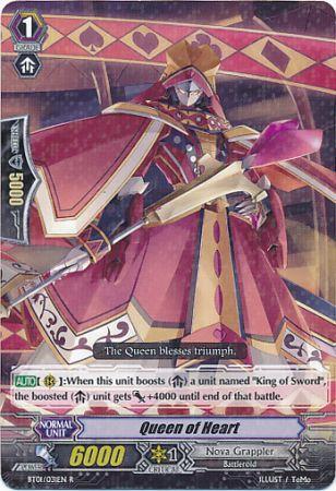 Queen of Heart BT01 031EN Rare R Queen of Heart BT01 031EN Rare R