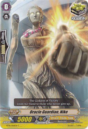 Oracle Guardian Nike BT01 056EN Common C Vol 1 Descent of the King of Knights Singles Oracle Guardian Nike BT01 056EN Common C Vol 1 Descent of the King of Knights Singles