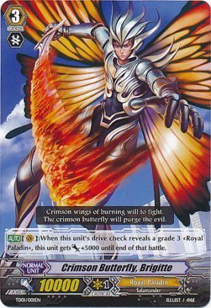 Crimson Butterfly Brigitte TD01 001EN Crimson Butterfly Brigitte TD01 001EN