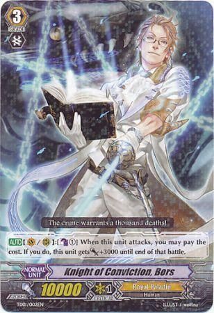 Knight of Conviction Bors TD01 002EN Knight of Conviction Bors TD01 002EN