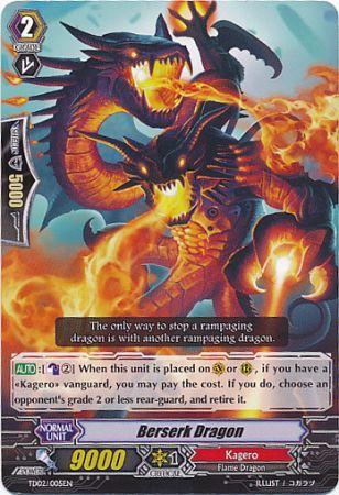Berserk Dragon TD02 005EN Berserk Dragon TD02 005EN