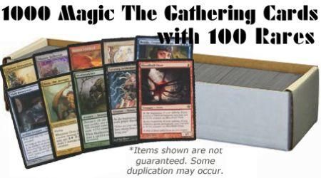 1 000 Magic the Gathering Cards with 100 Rares MTG Magic The Gathering Lots Bundles 1 000 Magic the Gathering Cards with 100 Rares MTG Magic The Gathering Lots Bundles
