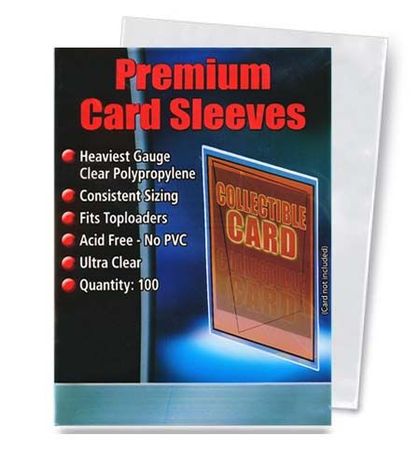 Ultra Pro Premium 100ct Standard Sized Sleeves UP81385 Sleeves Ultra Pro Premium 100ct Standard Sized Sleeves UP81385 Sleeves