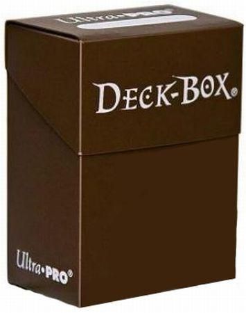 Ultra Pro Brown Deck Box UPR82556 Deck Boxes Gaming Storage Ultra Pro Brown Deck Box UPR82556 Deck Boxes Gaming Storage