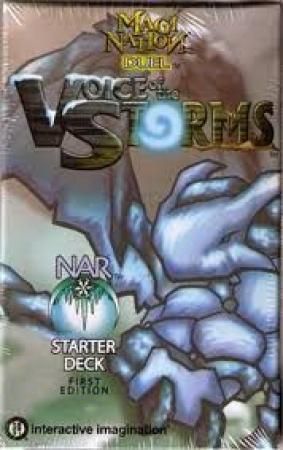 Magi Nation Nar Voice of The Storm Starter Deck X1 for sale online 