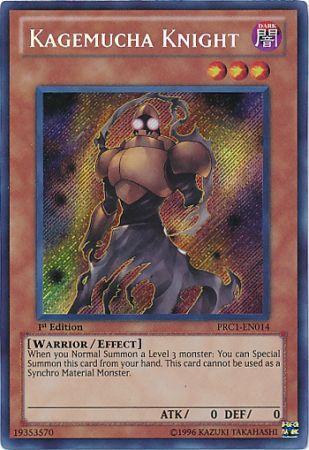 Kagemucha Knight PRC1 EN014 Secret Rare Kagemucha Knight PRC1 EN014 Secret Rare