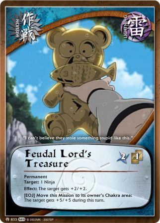 Feudal Lord s Treasure 833 Starter Uncommon Naruto Invasion Feudal Lord s Treasure 833 Starter Uncommon Naruto Invasion