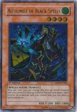 Ultimate Rare Alchemist of Black Spells ABPF EN082 1st Edition Ultimate Rare Alchemist of Black Spells ABPF EN082 1st Edition