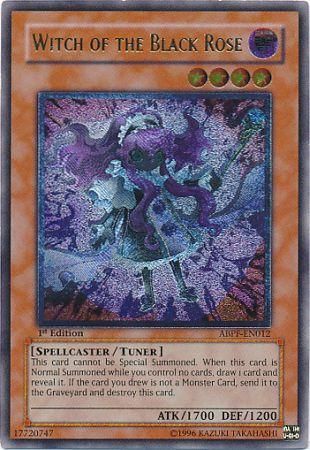 **Witch of the Black Rose ULTRA RARE** ABPF-EN012 Yugioh Absolute Powerforce LP