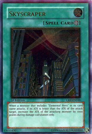 Ultimate Rare - Skyscraper - CRV-EN048 1st Edition