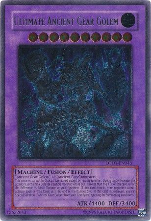 LED2-FR034 Golem Rouages Ancients - Yu-Gi-Oh