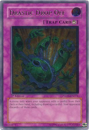 Ultimate Rare Drastic Drop Off PTDN EN074 1st Edition Ultimate Rare Drastic Drop Off PTDN EN074 1st Edition