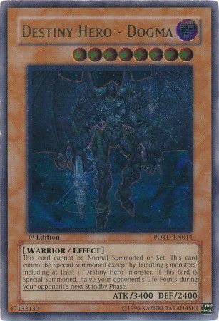 Ultimate Rare - Destiny Hero - Dogma - POTD-EN014 1st Edition