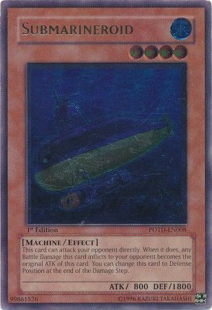 Ultimate Rare Submarineroid POTD EN008 1st Edition Ultimate Rare Submarineroid POTD EN008 1st Edition
