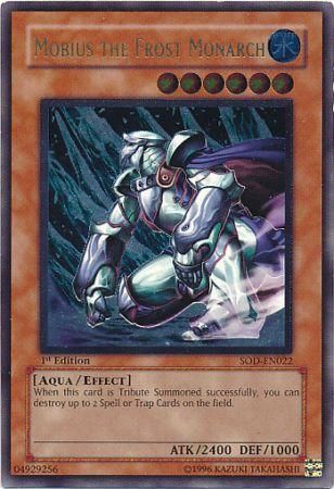 Ultimate Rare - Mobius the Frost Monarch - SOD-EN022 1st Edition