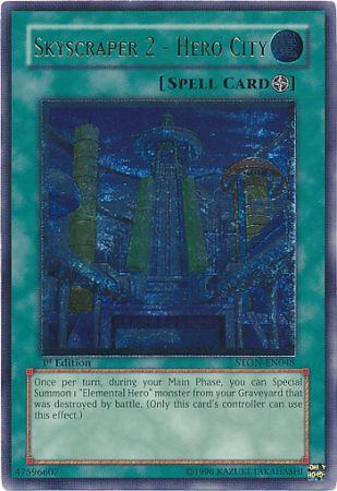 Ultimate Rare Skyscraper 2 Hero City STON EN048 1st Edition Strike of Neos STON 1st Edition Singles Ultimate Rare Skyscraper 2 Hero City STON EN048 1st Edition Strike of Neos STON 1st Edition Singles