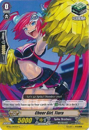 Cheer Girl Tiara BT02 047EN Common C Vol 2 Onslaught of Dragon Souls Singles Cheer Girl Tiara BT02 047EN Common C Vol 2 Onslaught of Dragon Souls Singles