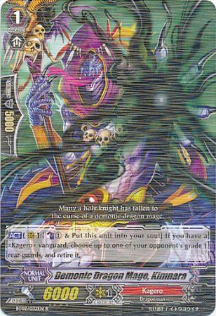 Demonic Dragon Mage Kimnara BT02 032EN Rare R Demonic Dragon Mage Kimnara BT02 032EN Rare R