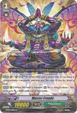 Master Fraude BT02 038EN Rare R Master Fraude BT02 038EN Rare R