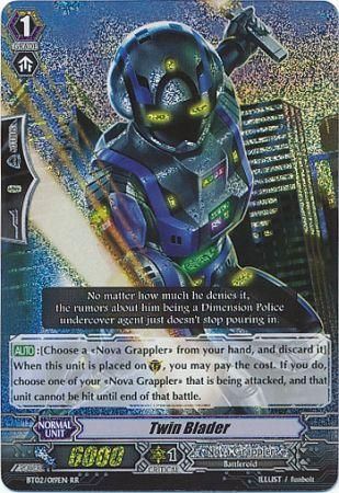 Twin Blader BT02 019EN Double Rare RR Vol 2 Onslaught of Dragon Souls Singles Twin Blader BT02 019EN Double Rare RR Vol 2 Onslaught of Dragon Souls Singles