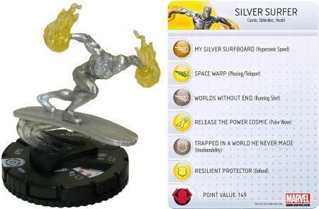 Silver Surfer 209 Galactic Guardians Gravity Feed Marvel Heroclix Galactic Guardians Primer Display Silver Surfer 209 Galactic Guardians Gravity Feed Marvel Heroclix Galactic Guardians Primer Display