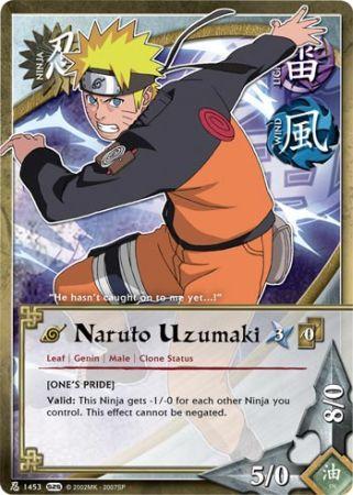 Naruto Uzumaki One s Pride 1453 Starter Uncommon Naruto CCG Promos Naruto Uzumaki One s Pride 1453 Starter Uncommon Naruto CCG Promos