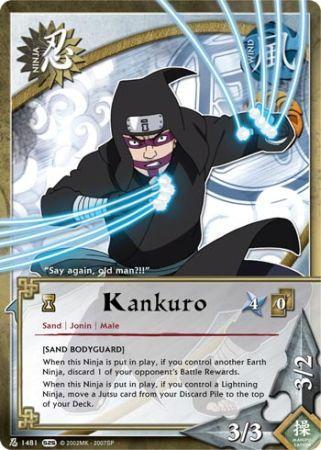 Kankuro Sand Bodyguard 1481 Starter Uncommon Naruto CCG Promos Kankuro Sand Bodyguard 1481 Starter Uncommon Naruto CCG Promos
