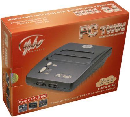 FC Twin Game System SNES NES YOBO OT8168 Charcoal Video Game Systems FC Twin Game System SNES NES YOBO OT8168 Charcoal Video Game Systems
