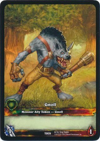Gnoll Token WoW Hogger Warrior Gnoll Token WoW Hogger Warrior