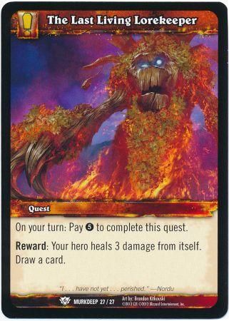 The Last Living Lorekeeper 27 27 Murkdeep Common WoW Murkdeep Shaman The Last Living Lorekeeper 27 27 Murkdeep Common WoW Murkdeep Shaman
