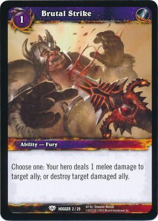 Brutal Strike 2 29 Hogger Common Brutal Strike 2 29 Hogger Common