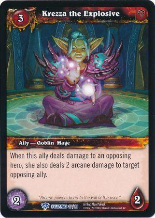 Krezza the Explosive 17 29 Sylvanas Rare Krezza the Explosive 17 29 Sylvanas Rare