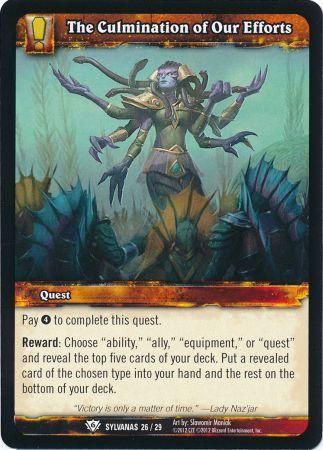 The Culmination of Our Efforts 26 29 Sylvanas Common The Culmination of Our Efforts 26 29 Sylvanas Common